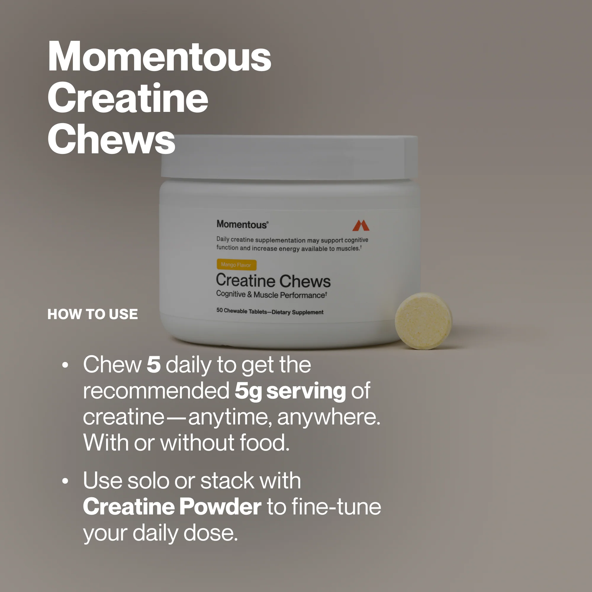 Creatine Chews 50-Count - Image 6