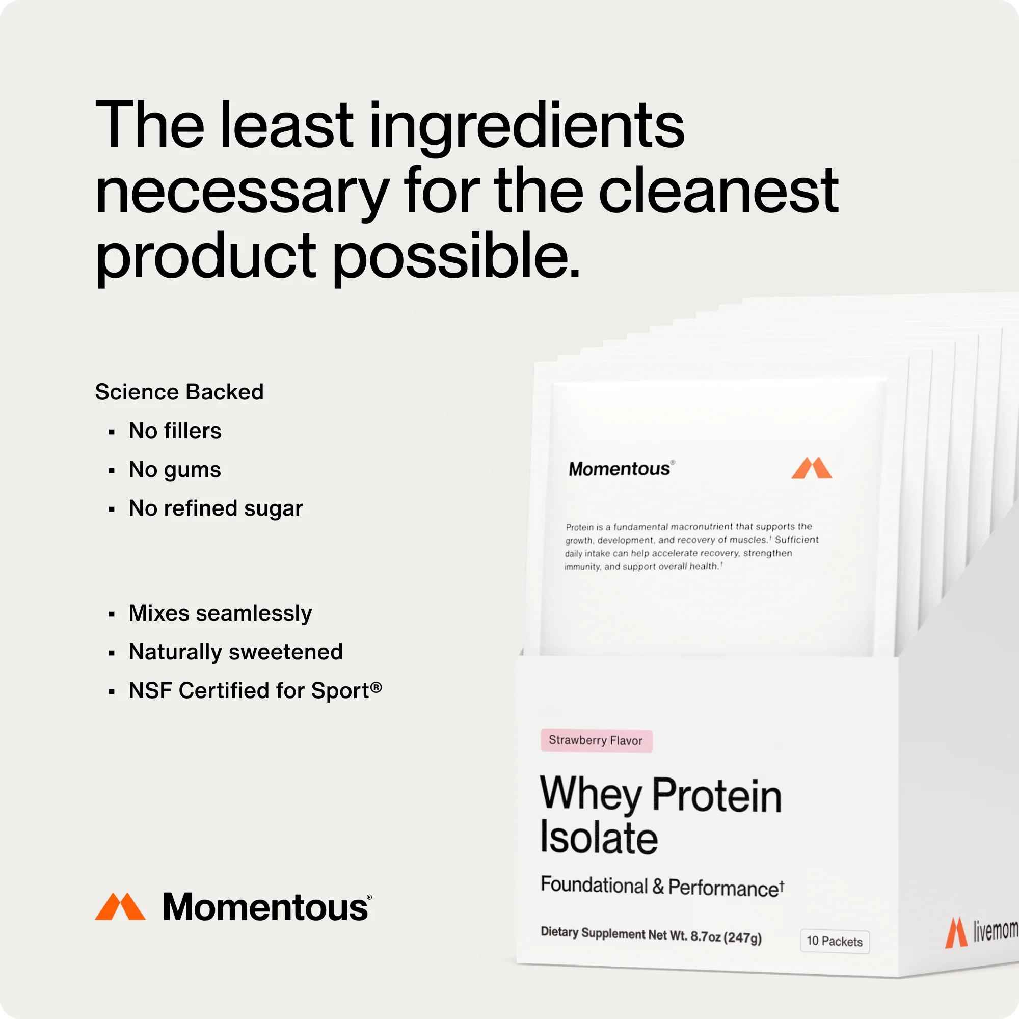 Whey Protein Isolate 10-Travel Packs - Image 9